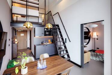 Appartement style maisonnette très beau et meublé à Neuperlach