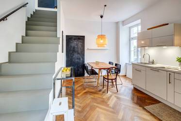Appartement style maisonnette très beau et meublé à Schwabing-West