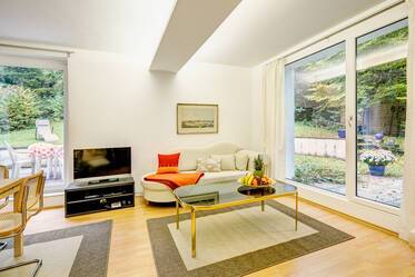 Appartement avec jardin beau et meublé à Stockdorf