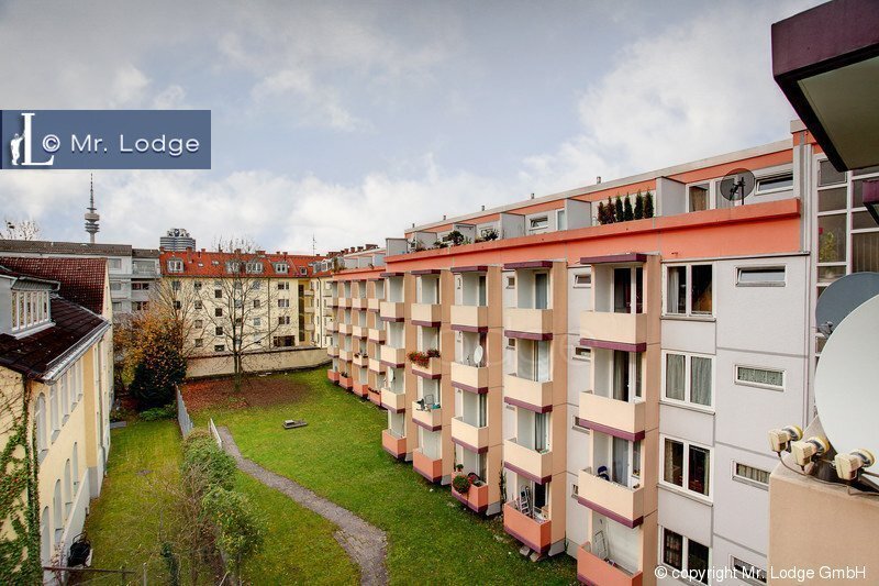 Appartement avec 1 pièce | München-Milbertshofen | 1702ML5 | grüner Innenhof