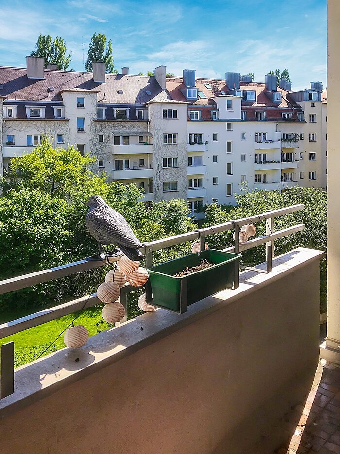 Appartement avec 3 pièces | München-Schwabing | 2006ML4 | Blick vom sonnigen...