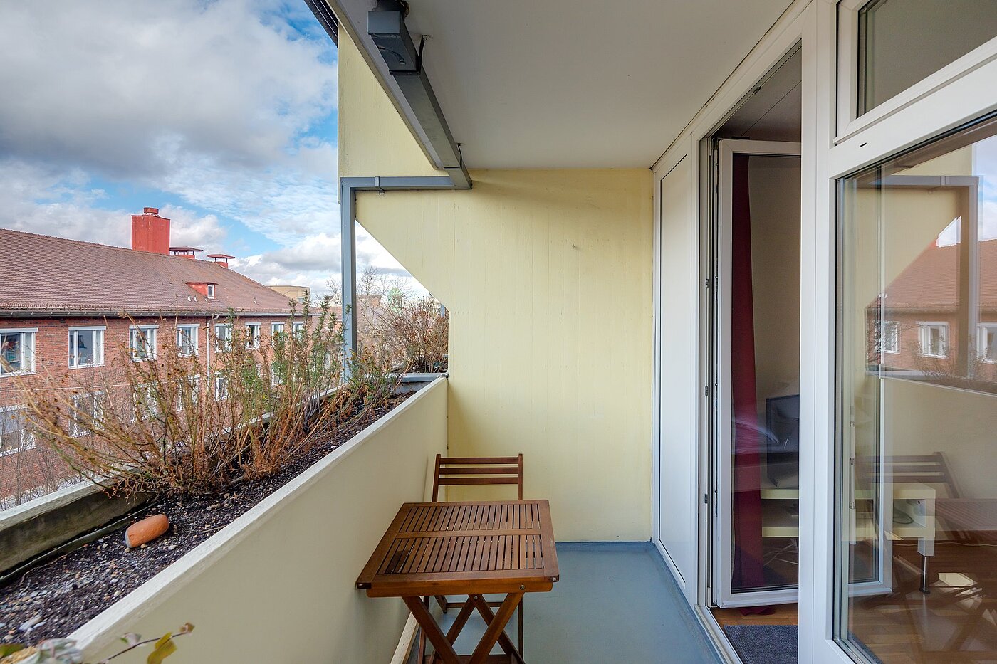 Appartement avec 1 pièce | München-Isarvorstadt | 2110ML3 | Sonniger Balkon