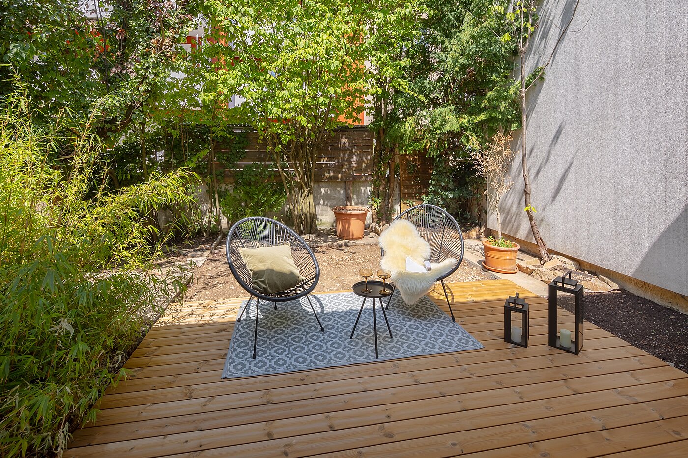 Appartement au rez-de-chaussée avec 2 pièces | München-Laim | 70464 | Terrasse