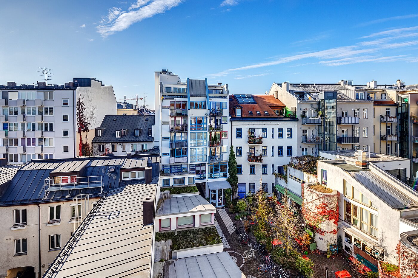 Appartement avec 1 pièce | München-Maxvorstadt | 70165 | ...Ausblick
