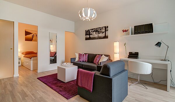 Apartment avec 1.5 pièces | München-Bogenhausen | 702971 | ...Ambiente mit...
