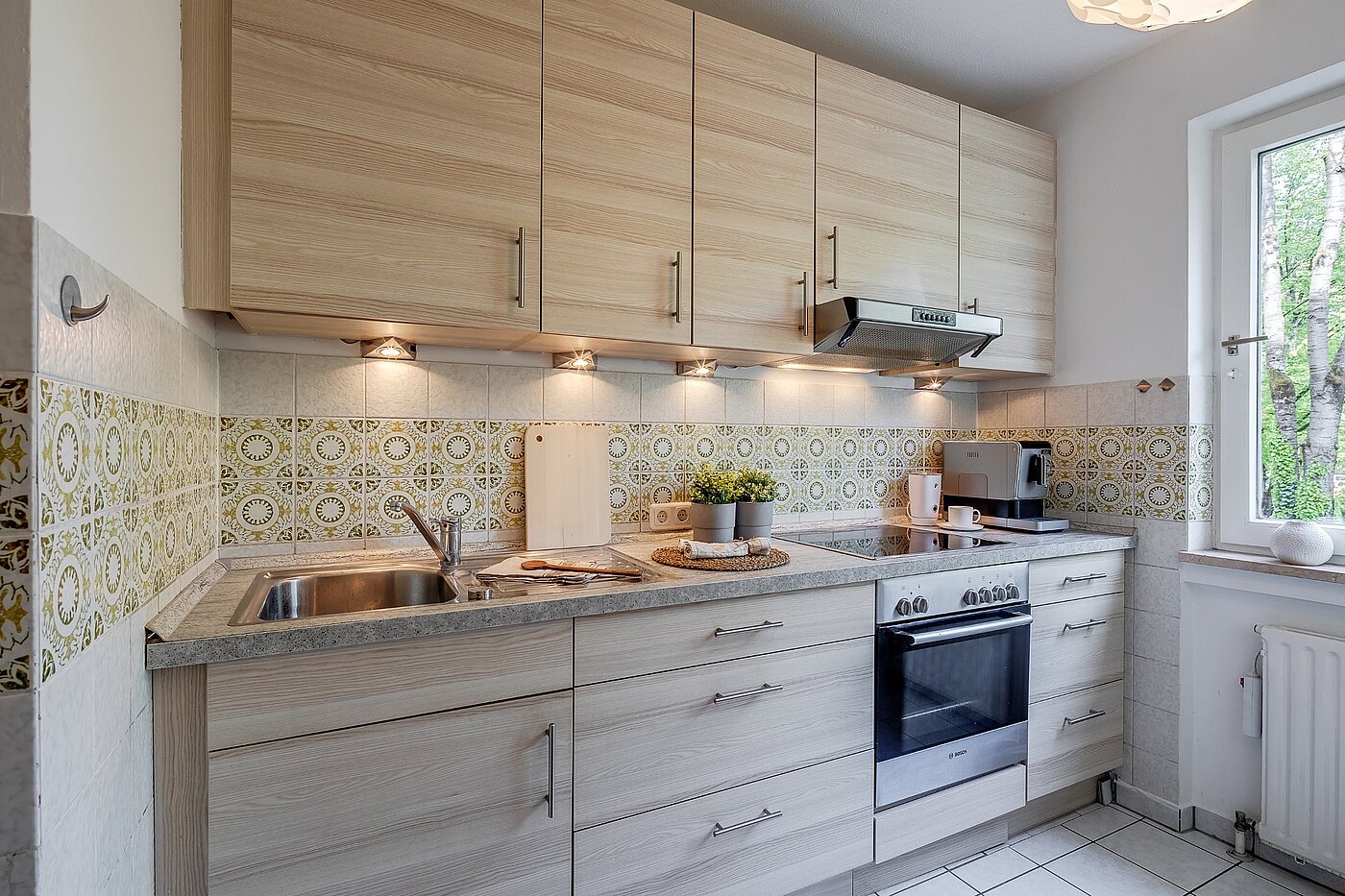 Appartement avec 2 pièces | München-Perlach | 1904ML5 | Küche mit Fenster