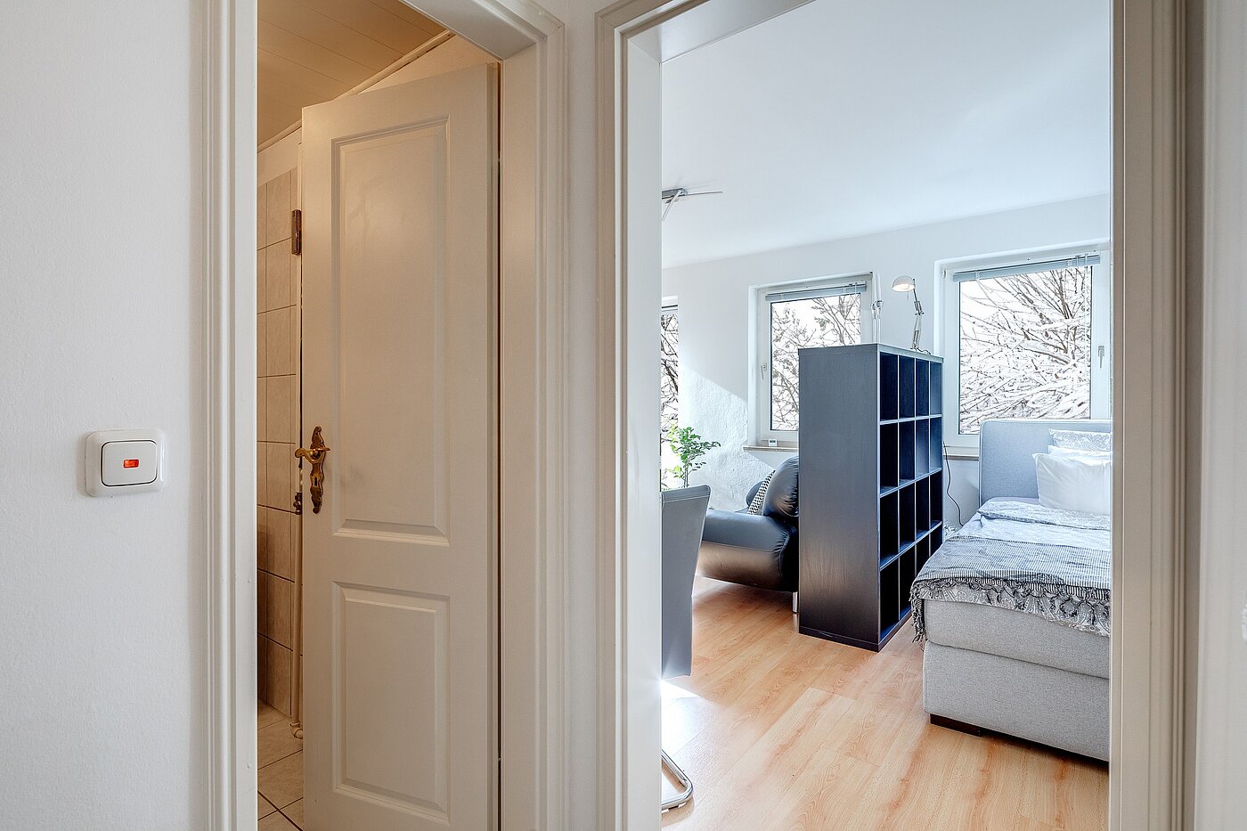 Appartement avec 1 pièce | München | 70073 | Diele mit Zugang...