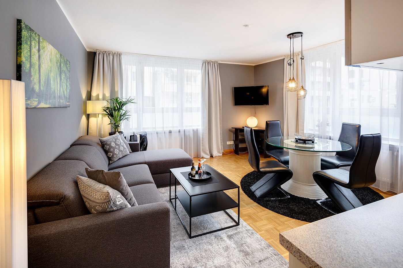 Appartement au rez-de-chaussée avec 2 pièces | 70219