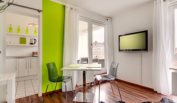 Apartment avec 1 pièce | München-Sendling | 70479 | Wohnzimmer