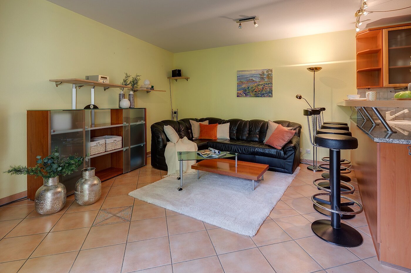 Appartement au rez-de-chaussée avec 1.5 pièces | München-Obersendling | 1805ML2 | ...Wohnbereich...