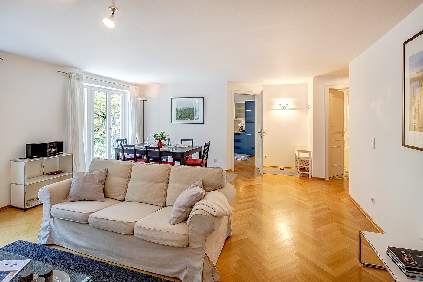 Appartement avec 3 pièces | München-Schwabing | 2212ML1 | ...schönem Parkett und...