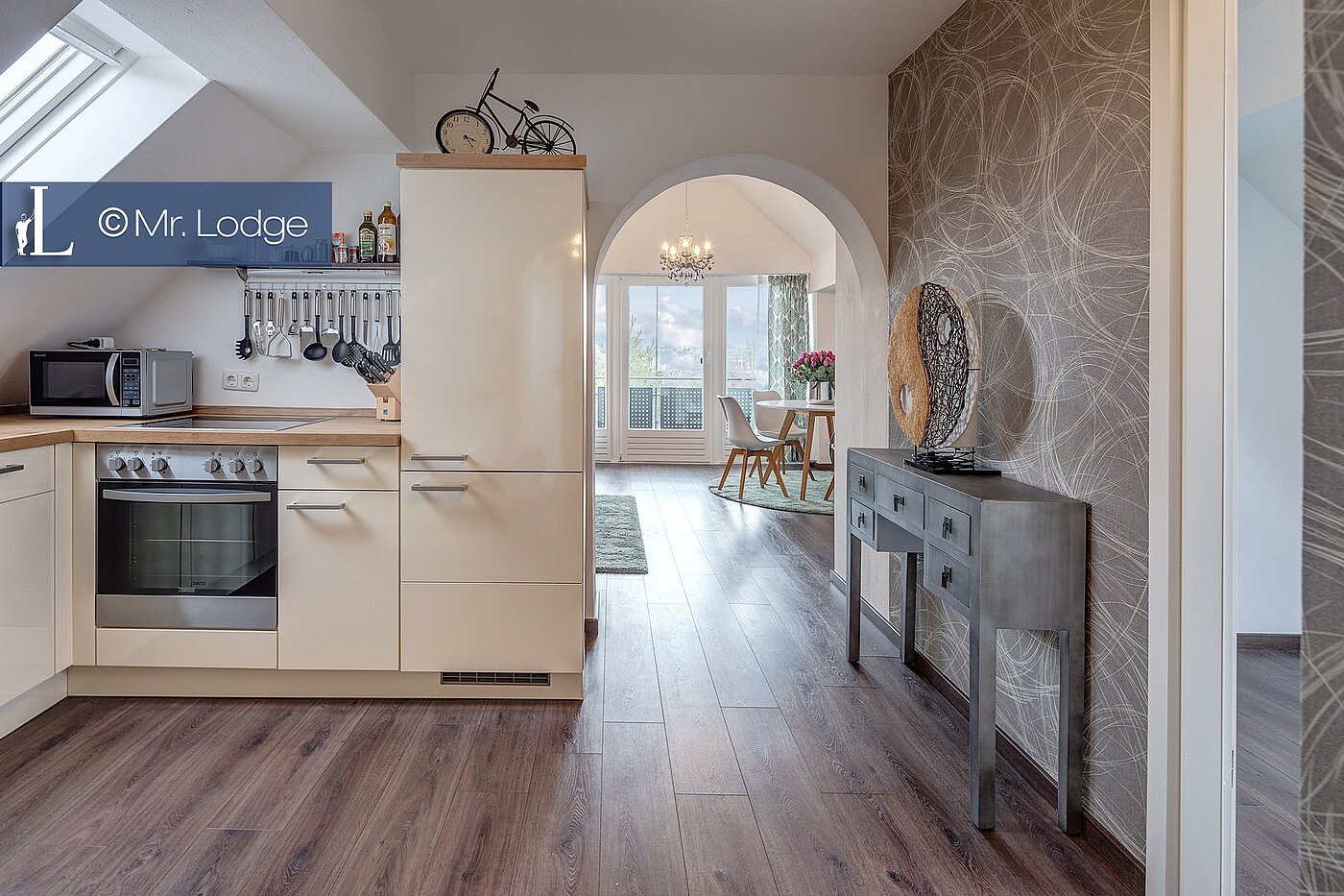 Appartement au dernier étage avec 3 pièces | München-Hasenbergl | 1803D9