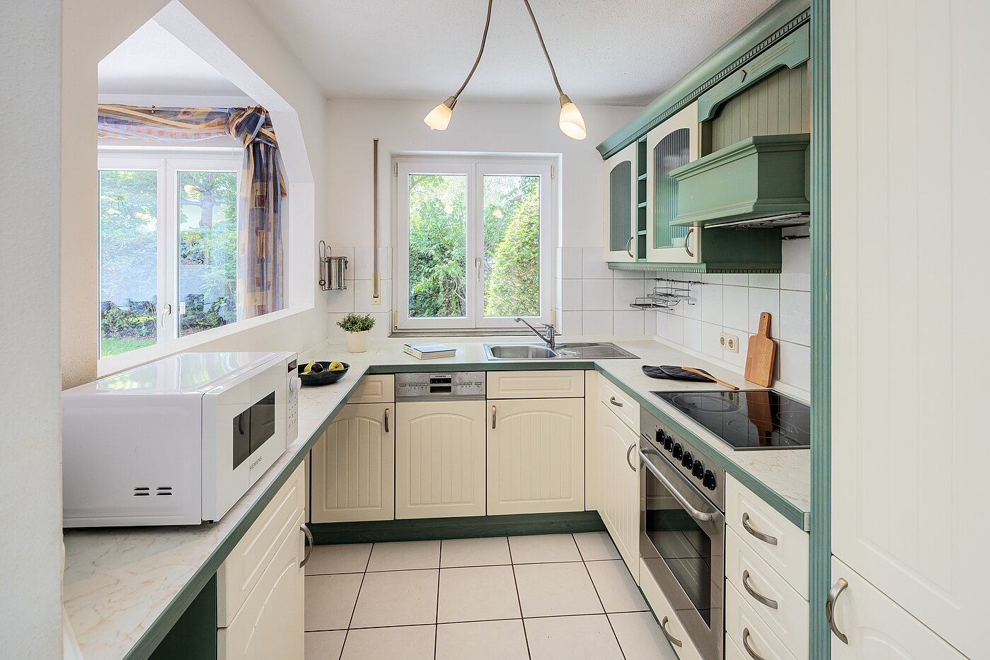 Maison jumelée avec 5 pièces | München-Trudering | 70269 | Küche mit Fenster