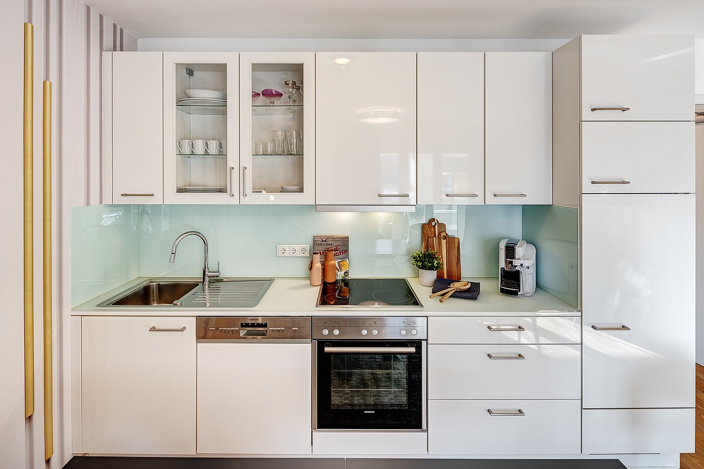 Appartement au rez-de-chaussée avec 2 pièces | München-Riem | 2201ML1 | ...hochwertiger Einbauküche