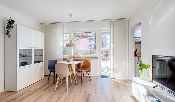 Appartement au rez-de-chaussée avec 2 pièces | München-Moosach | 70462