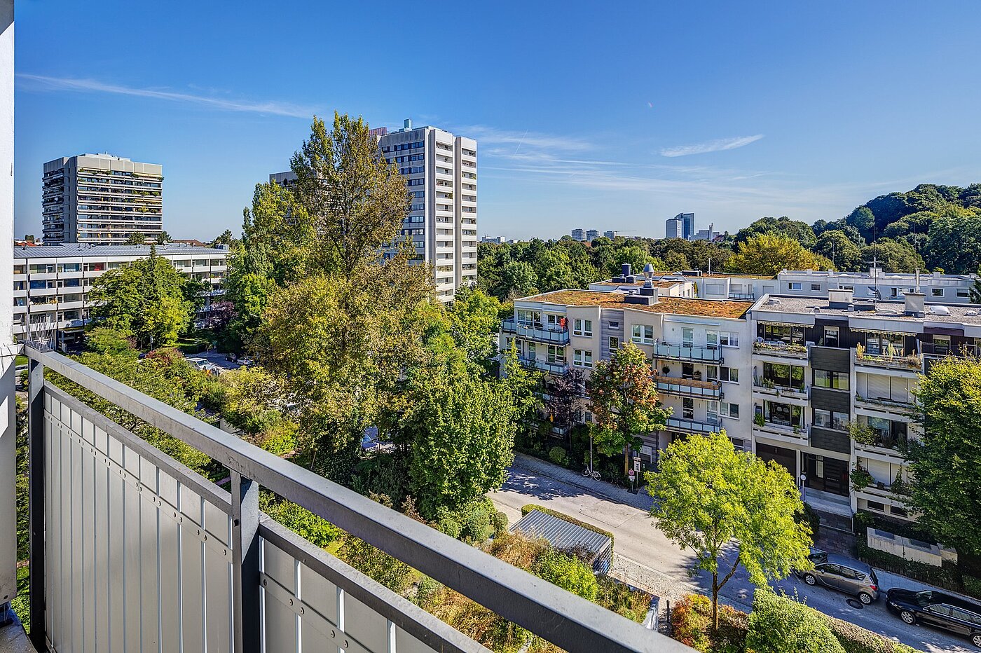 Appartement avec 1 pièce | München-Schwabing | 2109ML1 | schönen Fernsicht über München