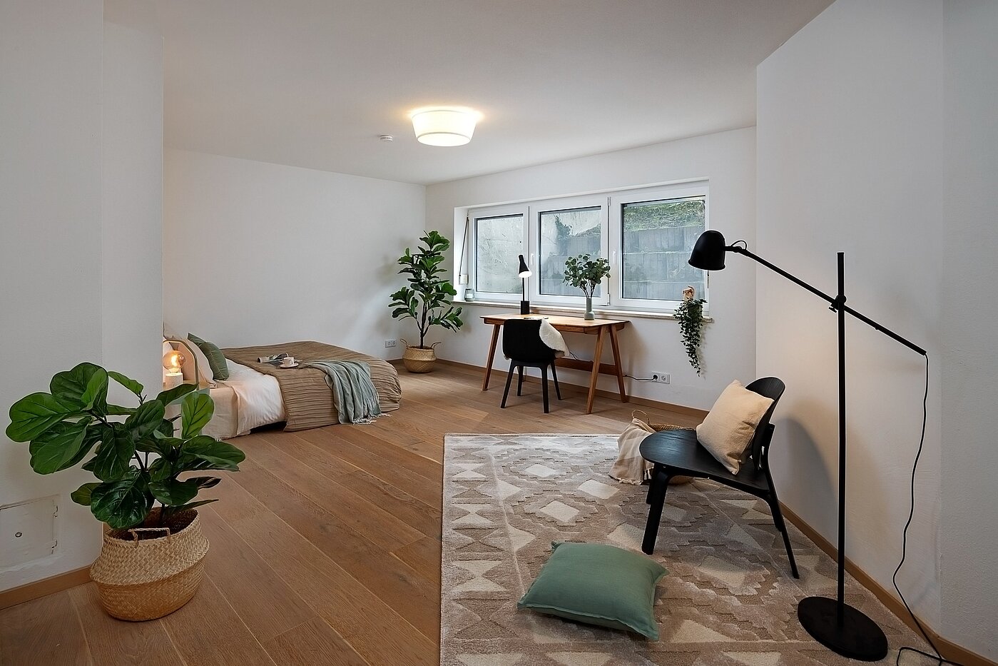 Appartement avec 4 pièces | Ismaning | 700081 | Schlafzimmer im Untergeschoss