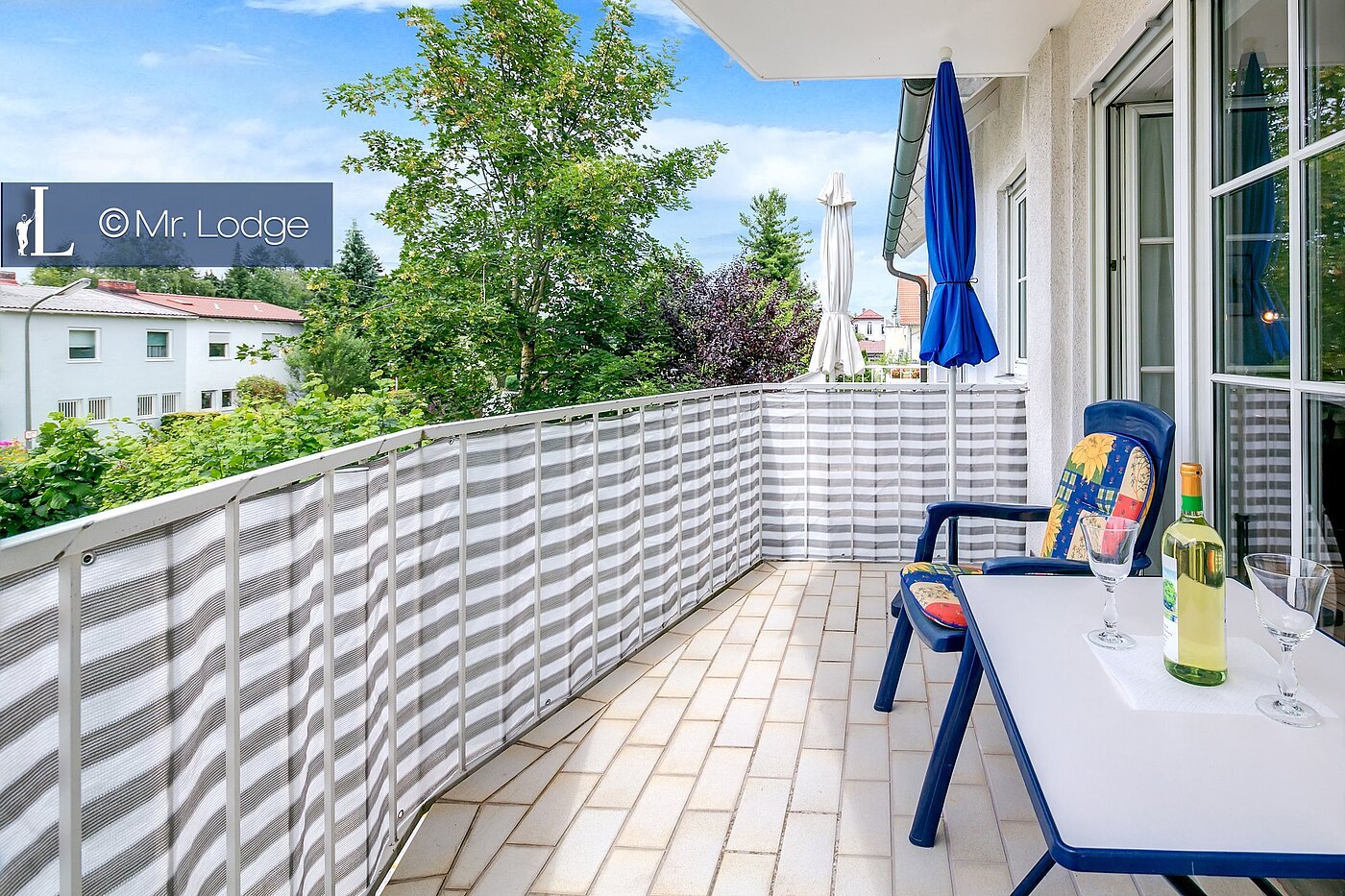 Appartement avec 1 pièce | München-Untermenzing | 1802ML1 | Sonniger Westbalkon
