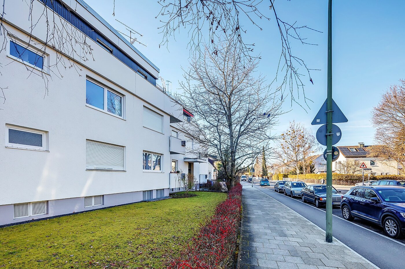 Rez-de-chaussée surélevé avec 2 pièces | München-Sendling-Westpark | 2001ML1 | Hausansicht