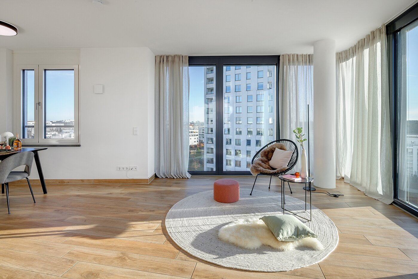 Appartement avec 3 pièces | München-Obersendling | 70260 | Panorama Fenster