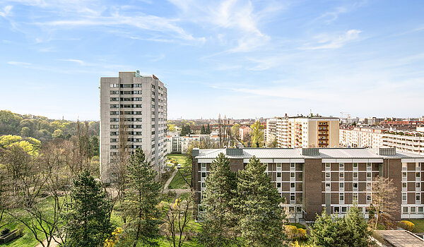 Appartement avec 2 pièces | München-Schwabing | 70445 | Ausblick