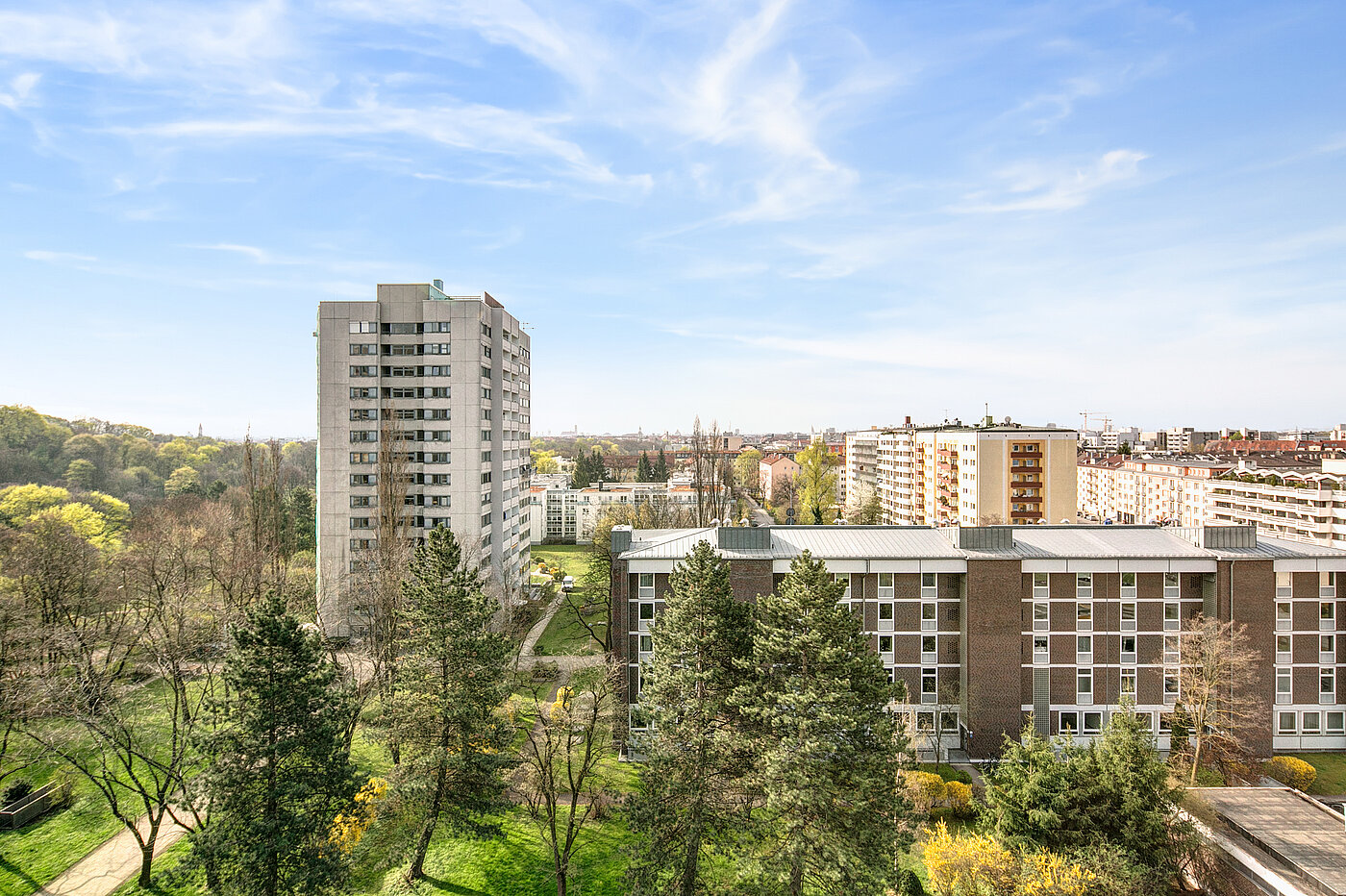 Appartement avec 2 pièces | München-Schwabing | 70445 | Ausblick