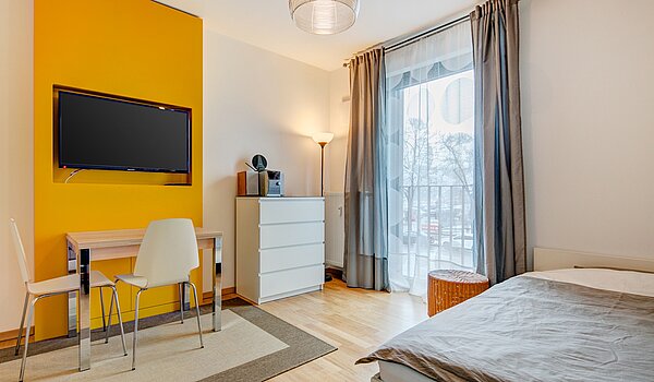 Appartement avec 1 pièce | München-Ramersdorf | 70474 | Schlafzimmer