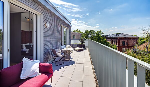 Appartement avec 2 pièces | 70134 | ...Dachterrasse