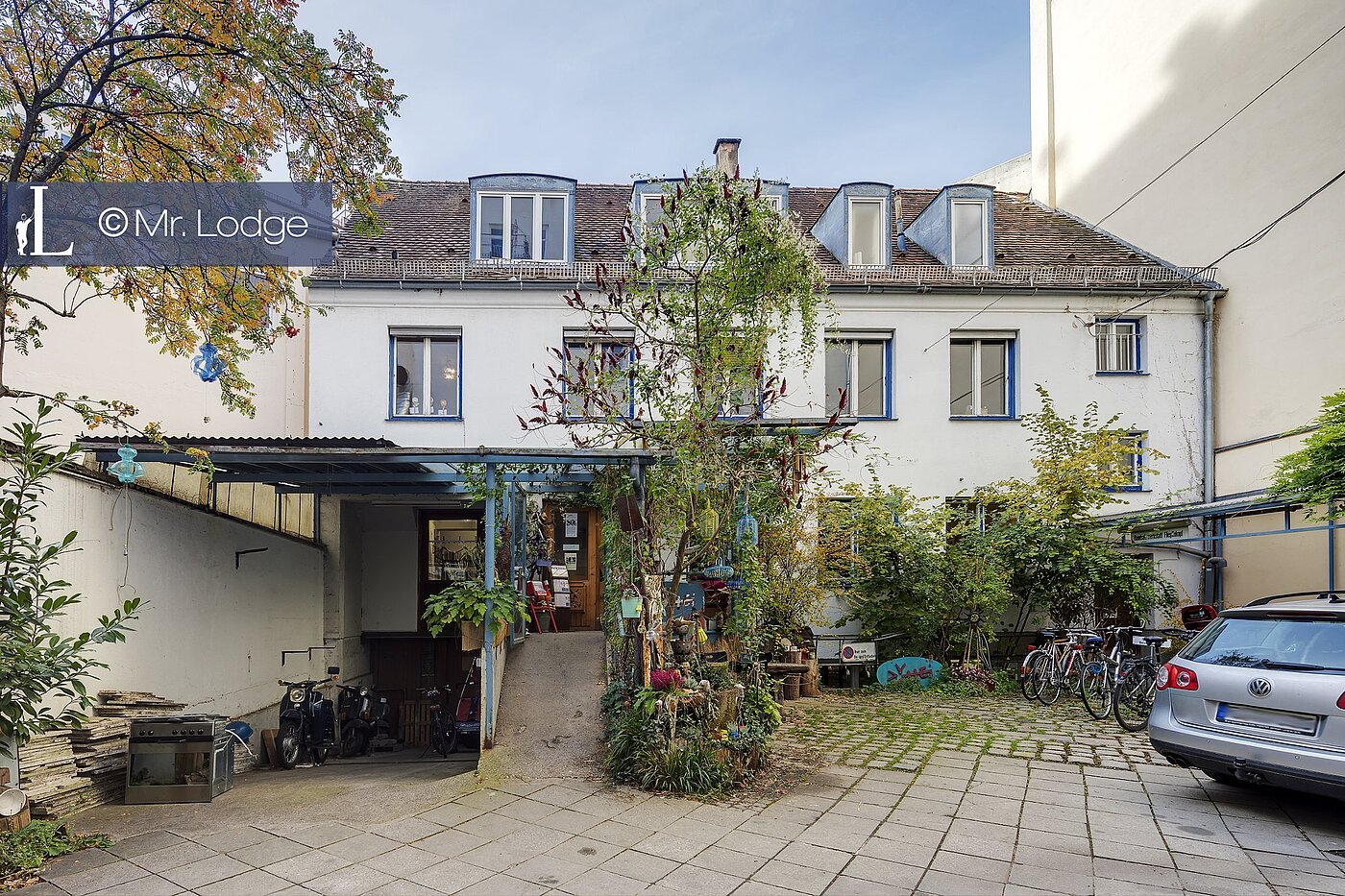 Appartement avec 2.5 pièces | München-Haidhausen | 1710D2 | Rückgebäude