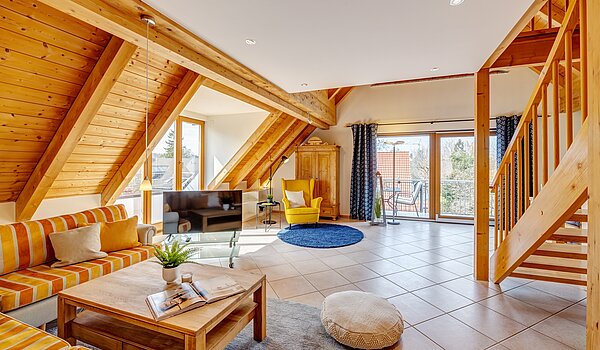 Appartement en duplex avec 3.5 pièces | München-Trudering | 703911 | Wohnzimmer