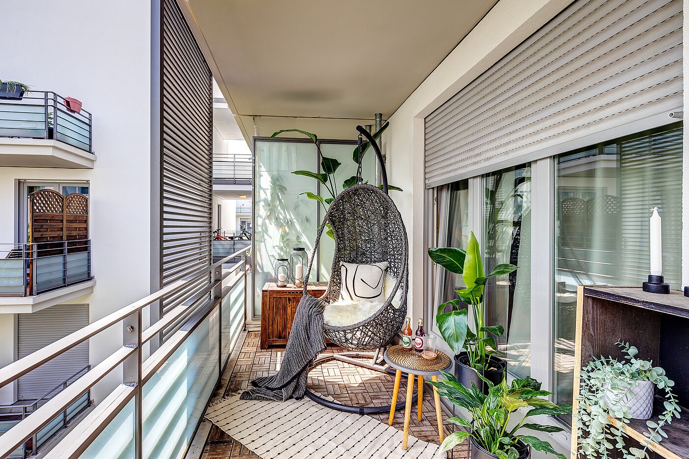 Appartement avec 2.5 pièces | 70020 | Großer Balkon...