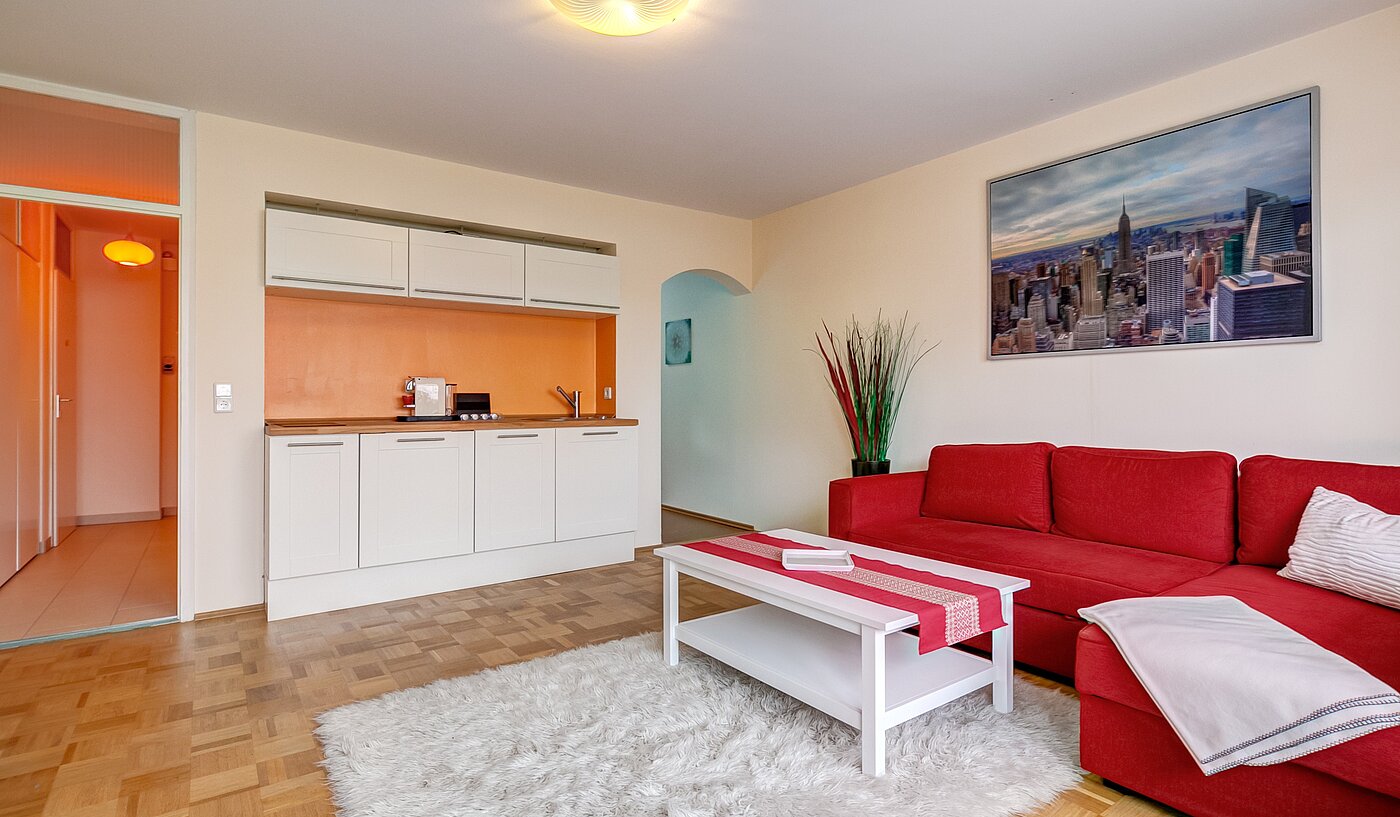 Appartement avec 1.5 pièces | München-Milbertshofen | 701281 | Wohn-/ Kochbereich