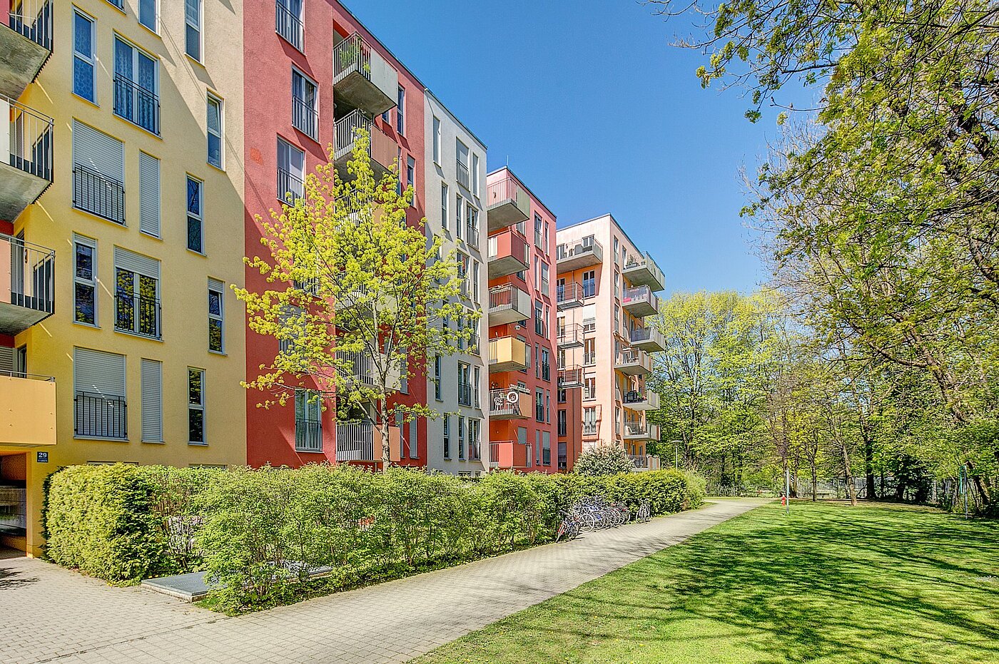 Appartement au rez-de-chaussée avec 1.5 pièces | München-Ramersdorf | 2004ML6 | Blick zur Eingangsseite