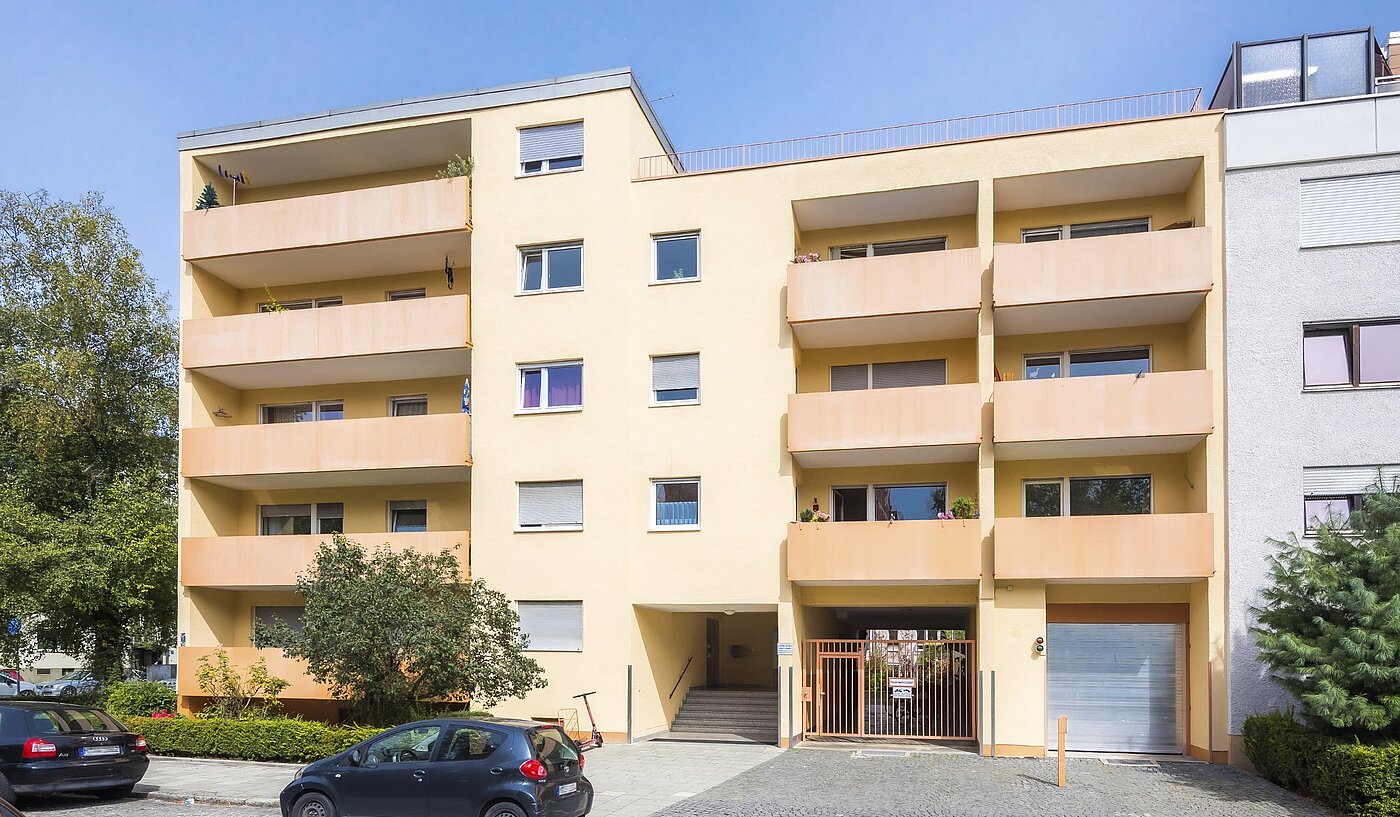 Appartement avec 1 pièce | München-Sendling-Westpark | 2008ML1 | Fassadenansicht