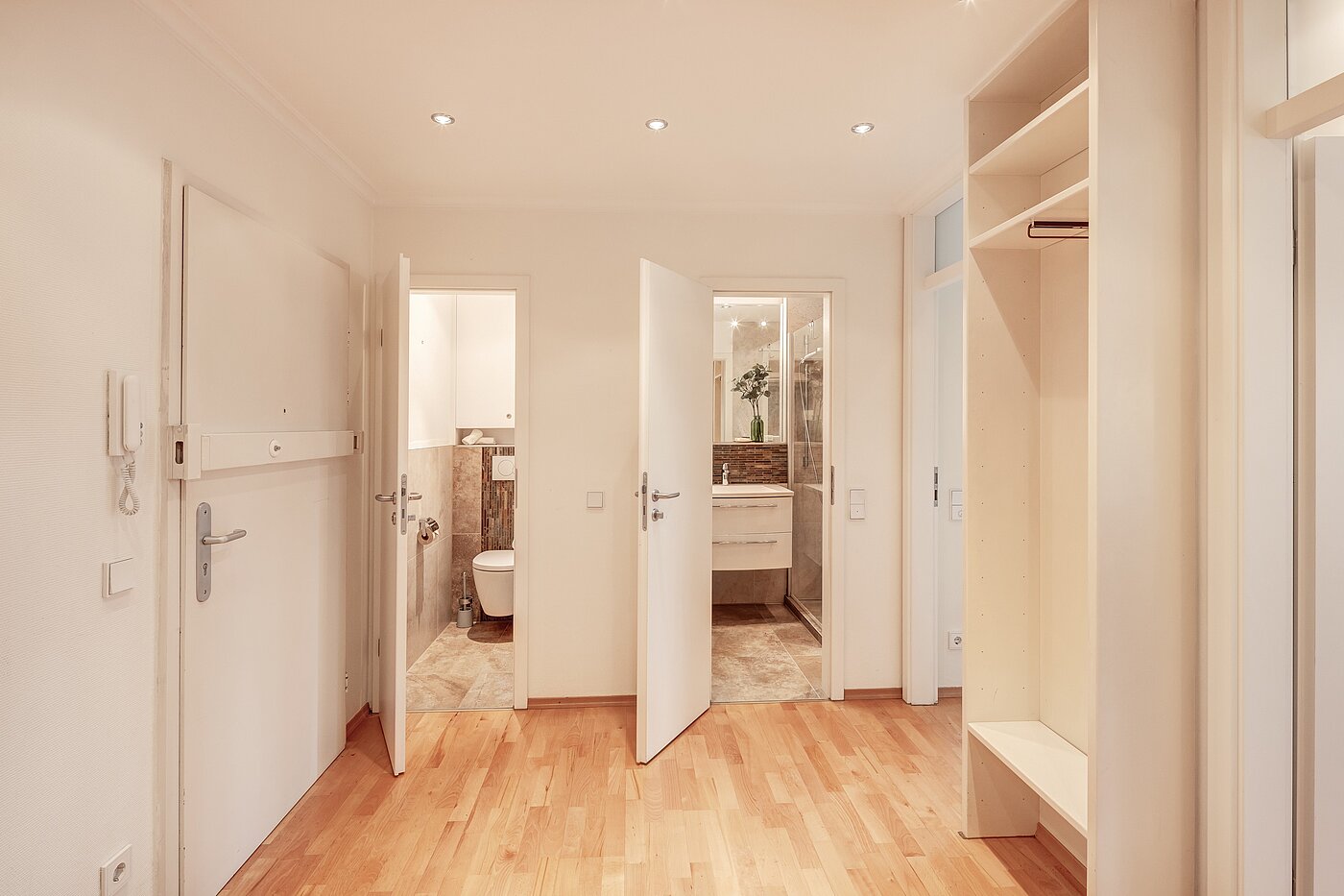 Appartement avec 3 pièces | München-Maxvorstadt | 70133 | Blick vom Eingangsbereich