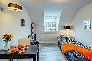 Maxvorstadt : petit studio entre la Stiglmairplatz et la Königsplatz - disponible