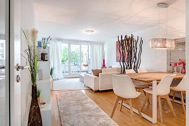 Isarvorstadt : Appartement moderne de 3 pièces - endroit central et calme