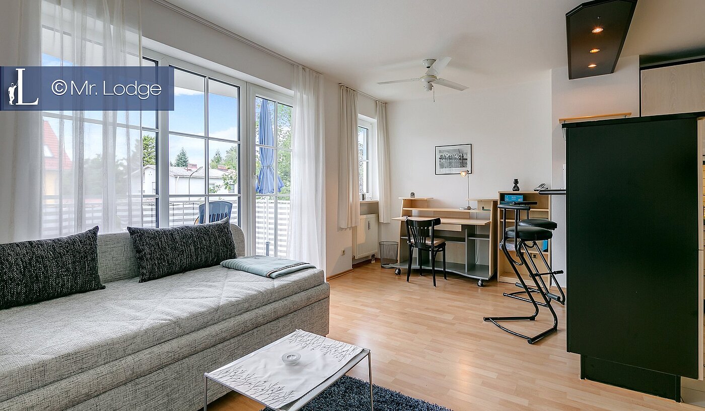 Appartement avec 1 pièce | München-Untermenzing | 1802ML1 | Blick zur Arbeitsecke