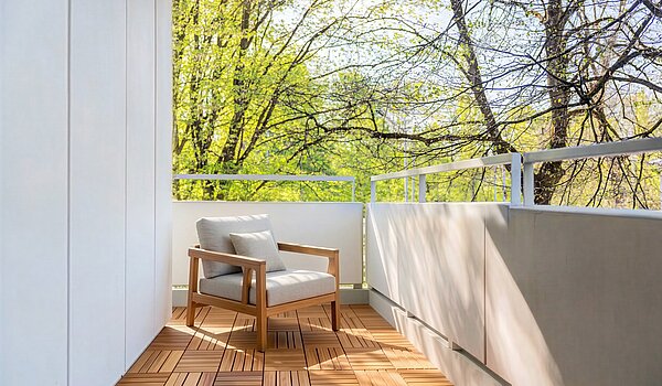 Appartement avec 3.5 pièces | München-Bogenhausen | 703052 | Sonniger Westbalkon (Visualisierung)