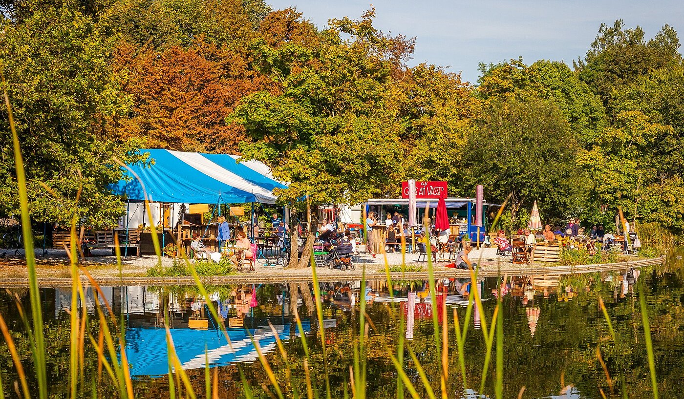 Appartement avec 1 pièce | München-Sendling-Westpark | 2008ML1 | Kleiner Biergarten im Westpark