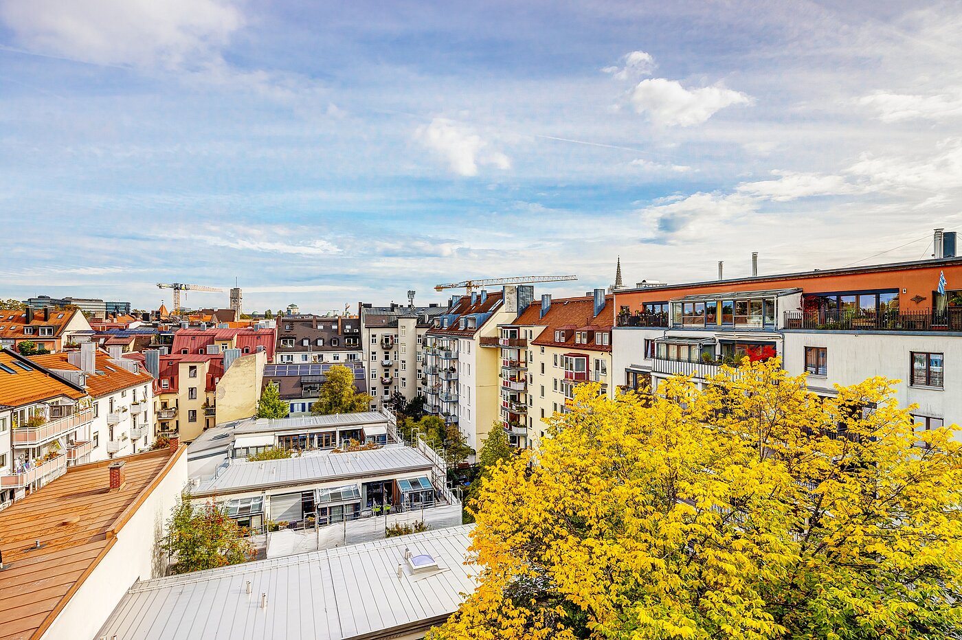 Appartement au dernier étage avec 2 pièces | München-Au | 2209ML3 | Ausblick über die Dächer...