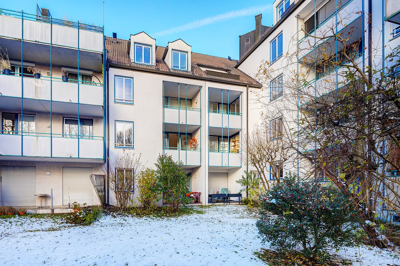 Appartement avec 3 pièces | München-Bogenhausen | 70085 | Ansicht vom Innenhof