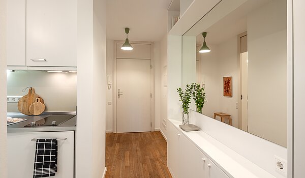 Appartement avec 2 pièces | München-Solln | 704181 | Flur Blickrichtung Eingang