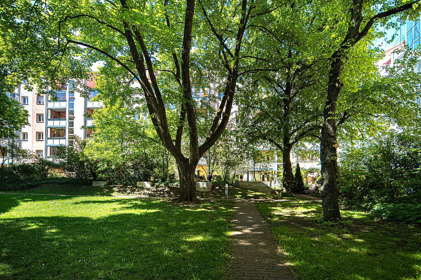Appartement avec 2.5 pièces | München-Au | 2002ML5 | Ausblick zum grünen Innenhof