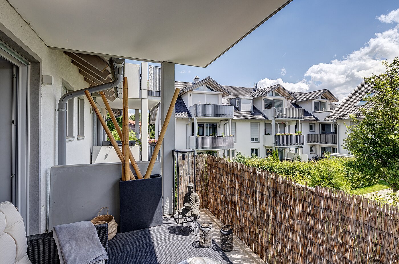 Appartement avec 3 pièces | 70483 | Überdachter Balkon...