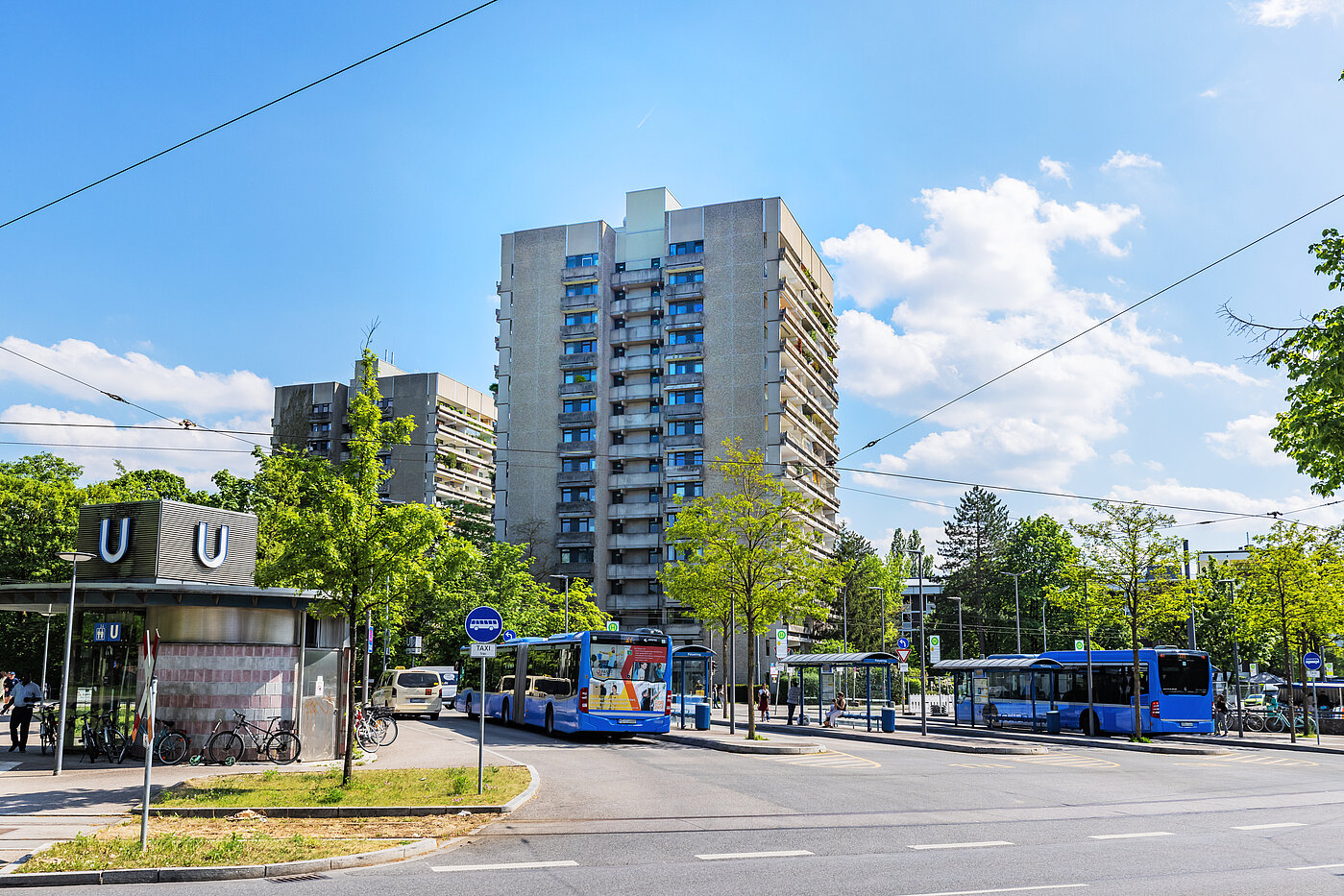Appartement avec 2 pièces | München-Schwabing | 70445 | Außenansicht