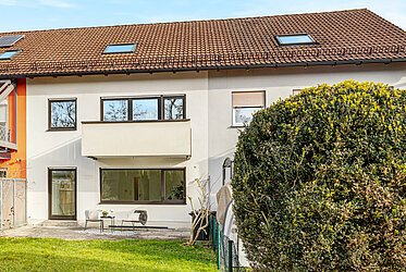 Unterschleißheim : Maison mitoyenne ensoleillée - idéale pour les familles