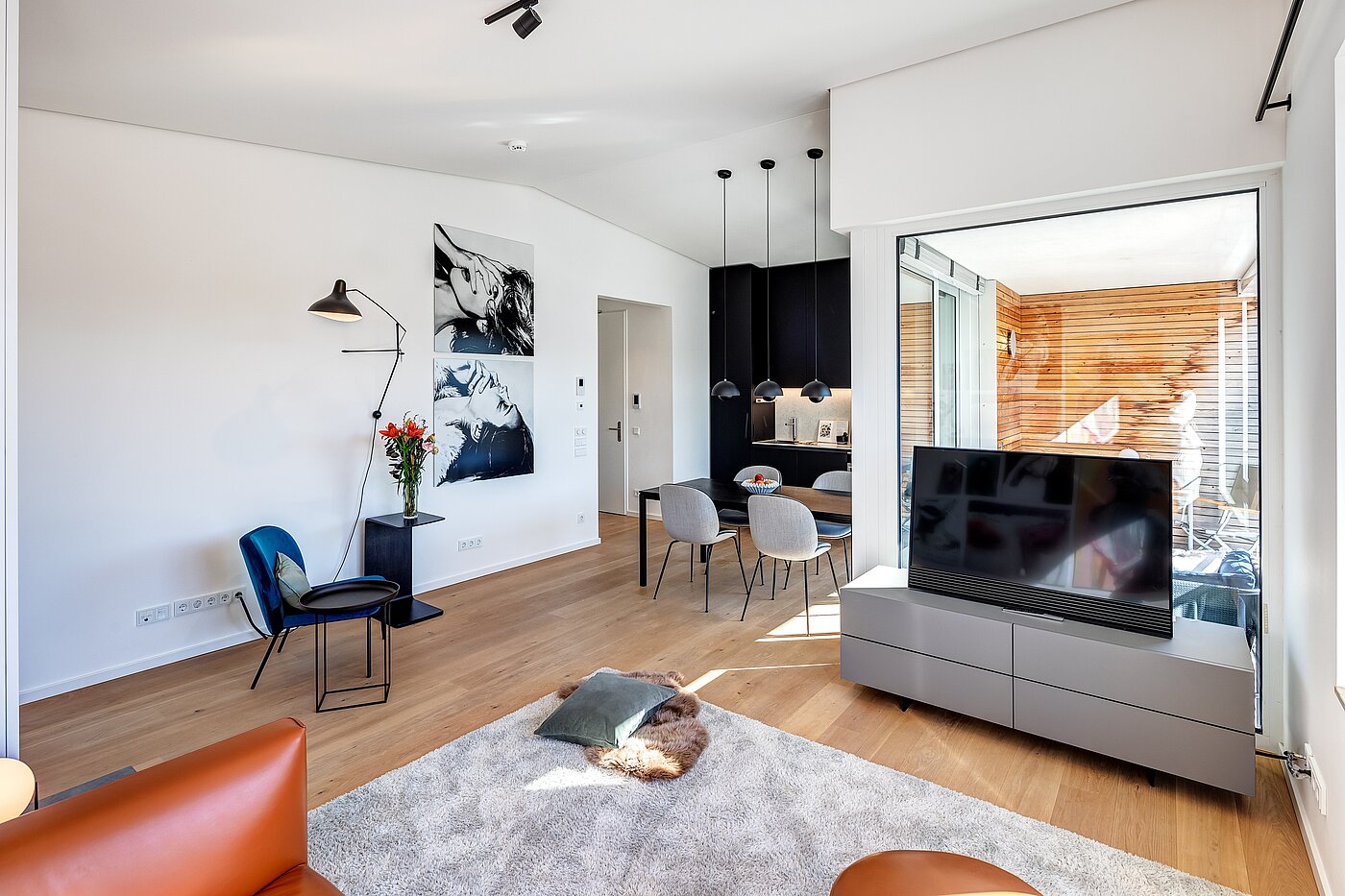 Appartement au dernier étage avec 2 pièces | München-Maxvorstadt | 701661 | Hochwertig möbliert