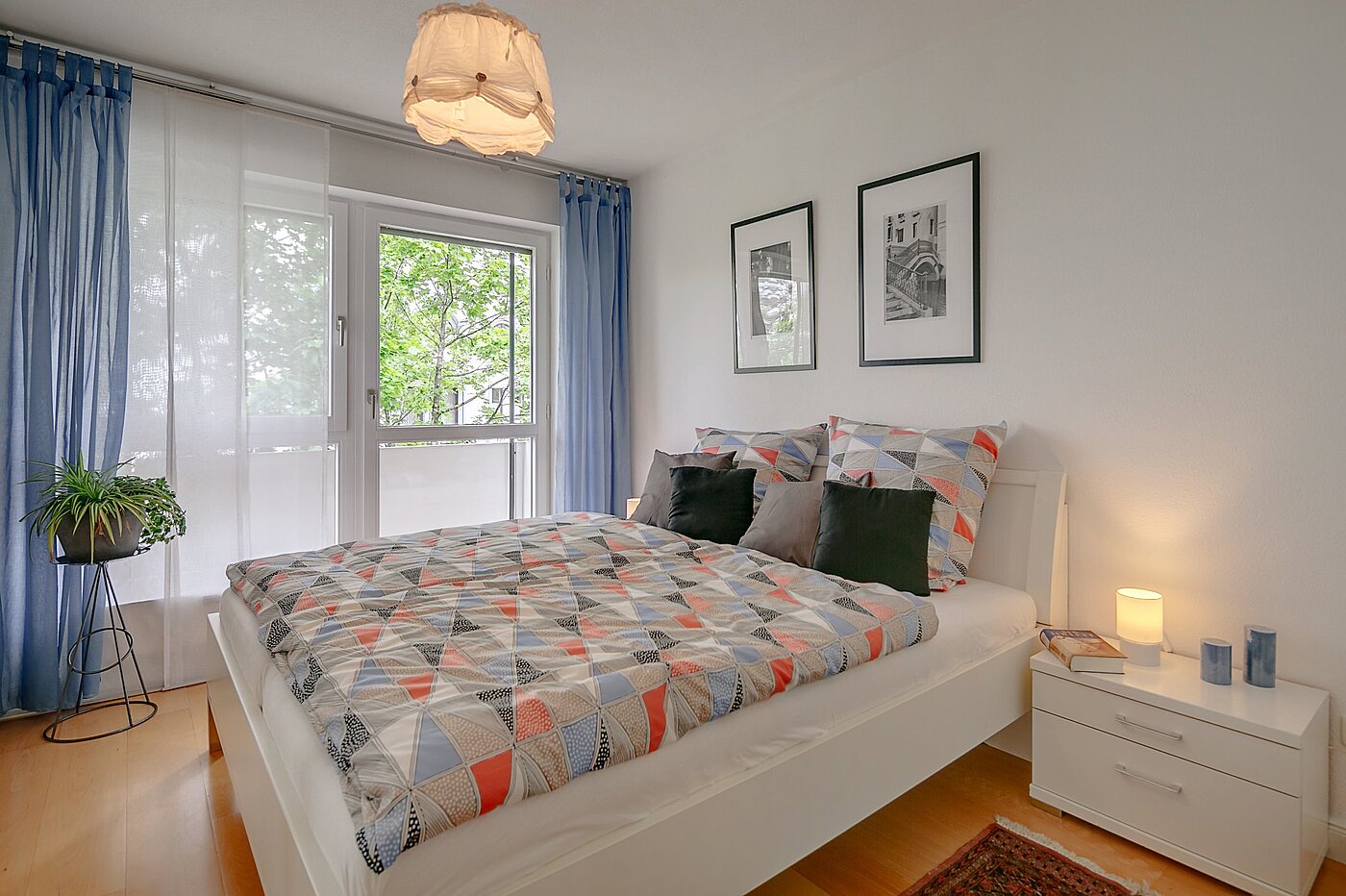 Appartement avec 2 pièces | München-Allach | 1903ML6 | Schlafzimmer mit..