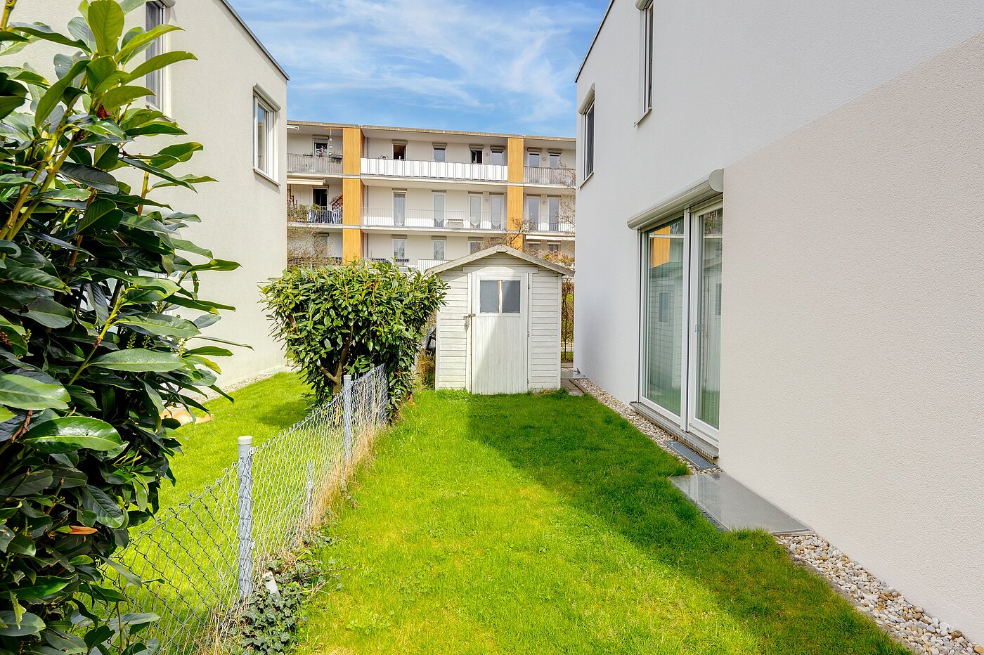 Maison jumelée avec 5 pièces | Unterföhring | 70119 | Praktisches Gartenhaus